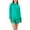 Blue Green, variant on Womenacute;s 2 Piece Fall Outfits Fashion Long Sleeve Crew Neck Sweatshirt + Shorts Set Loungewear Sweatsuit