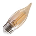 thumbnail image 1 of Keystone 12981 - 4.5 watt 120 volt CA11 Medium Screw Base 2200K Amber Dimmable LED (KT-LED4.5FCA11-E26-822-A), 1 of 1