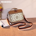 thumbnail image 7 of Montana West Bible Cover with Leather Bookmark Crossbody Church Protective Book Bag, Brown, 7 of 7