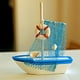 thumbnail image 1 of Estatuil Modelo 4.3 Pulgadas Para Decoración De / Escritorio / Estante / pequeña sa, 2 Yotijar Velero de madera náutico, 1 of 7