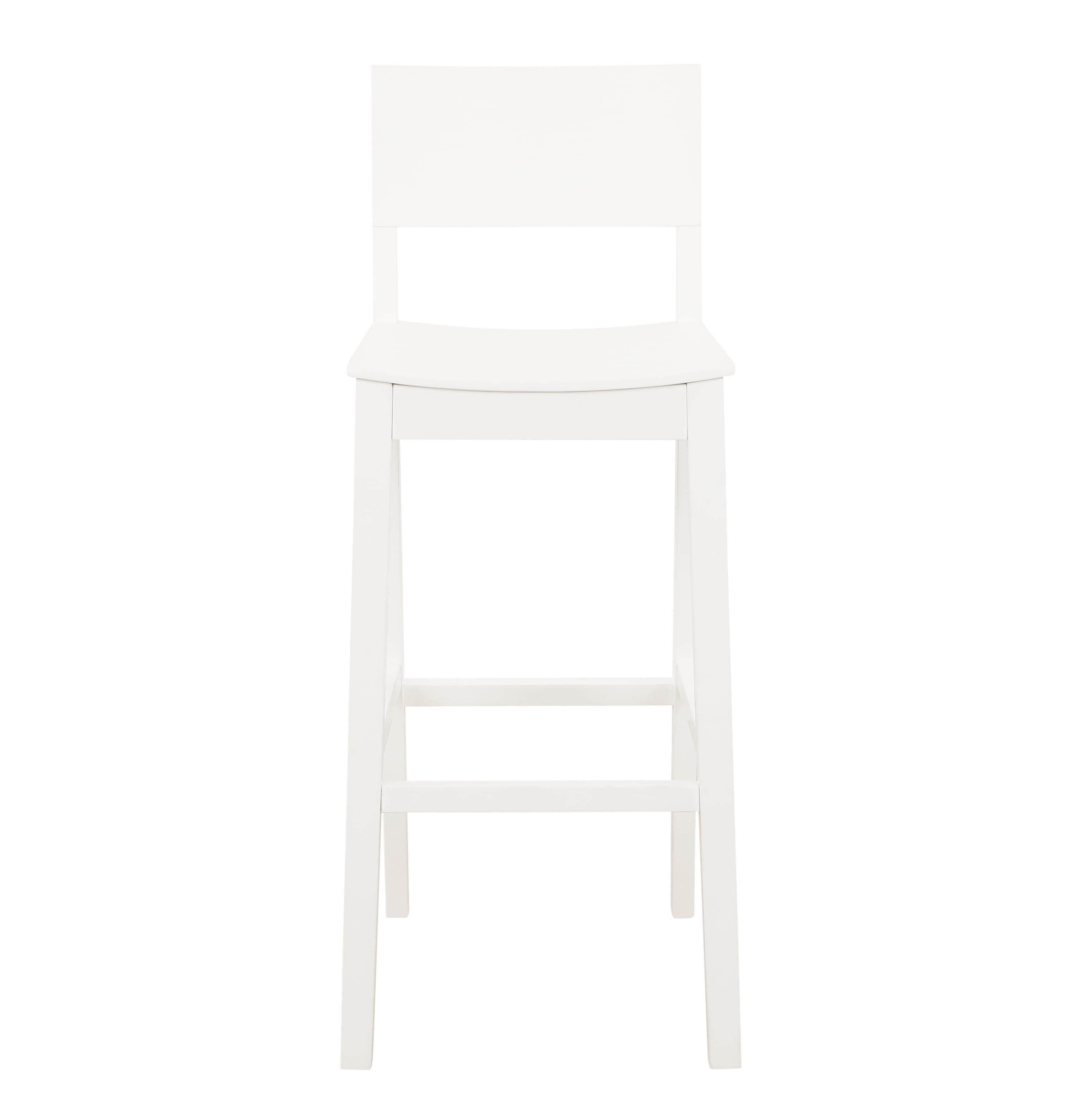 Linon Darcy 30" Indoor Wood Bar Stool, Set of 2, White