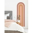 thumbnail image 2 of WallPops 23 in. x 70 in. Neutral Retro Rainbow Archway Decal, 2 of 3