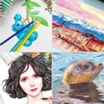 thumbnail image 3 of Kit de Dibujo Profesional 120 Piezas Ideal para Niños y Adultos Artistas, 3 of 7
