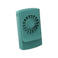 thumbnail image 1 of Ventilador portátil con clip para la cintura, mini ventilador de refrigeración, ventilador para colgar en el cuello, pequeño ventilador personal verde 2000mA, 1 of 9