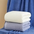 thumbnail image 2 of Namzi Premium Cotton Bath Towel, 2 Pcs blue - 70*140cm Soft Absorbent Cotton Bath Towels for Daily Use, Ultra-Soft & Quick-Drying Bath Towels for Home, Bathroom, 2 of 4
