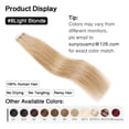 thumbnail image 3 of Extensiones de cabello SUYYA con cinta adhesiva, 20 unidades, 50 g, 100% cabello humano, 3 of 6