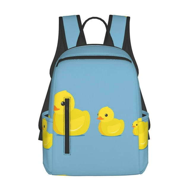Disketp Cute Ducky Mochila Ligera e Impermeable, Mochila de Día Resistente para Viajes, Senderismo y Uso Diario para Hombre y Mujer