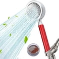 thumbnail image 2 of Qocolhg Handheld Single Head Shower Head Space Aluminum Pressurized Bathroom Shower Hand Shower 8.8 inch Universal Interface Removable and Washable, High Pressure Shower Heads, 2 of 6
