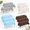 Beige Light Blue Coffee Cow Print-12, variant on Sage Green Brown 12 Pack Disposable Plastic Rectangle Tablecloth