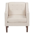 thumbnail image 1 of Sillón Milton Dicasa 1 Plaza Crema, 1 of 8