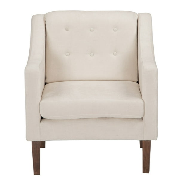 Sillón Milton Dicasa 1 Plaza Crema