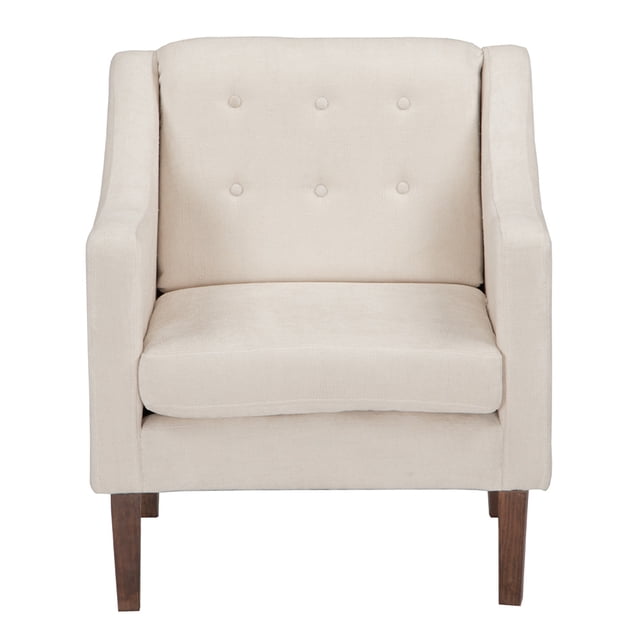 Sillón Milton Dicasa 1 Plaza Crema