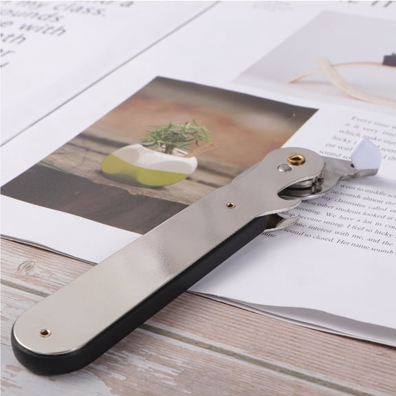 ROMANSENTIAL Bucket Lid Opener Can Opener Stainless Steel for Outdoor Activities 1Pcs