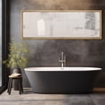 thumbnail image 2 of IDEA4WALL Extra Large Framed Canvas Print Wall Art Abstract Minimalist Texture in Neutral Tones Fine Art Contemporary Graffiti Wall Decor Oversized Artwork Relax/Calm for Living Room - 60"x20", 2 of 5