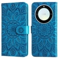 thumbnail image 2 of Funda tipo cartera GANGXUN para Honor X40 , diseño girasol, cuero PU, soporte, cierre magnético, tarjetero, 2 of 5