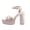 Champagne, variant on Doll Rhinestone Platform Sandal, Silver, 9