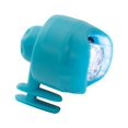 thumbnail image 2 of Blue 1Pcs Zuecos Luces-faro Cocodrilo De Plástico Pequeños Accesorios De Zapatos Divertidos Y Ligeros Para Correr Y Acampar, 2 of 5