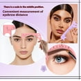 thumbnail image 3 of Beauty Tools Beauty Eyebrow Ruler and Stencil for Precise Eyebrow Eye Shadow Lip Cosmetic application Easy to Use Beauty Tool, 3 of 3