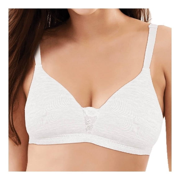 Brasier Hanes Intima para Mujer Encaje Blanco Talla 36B