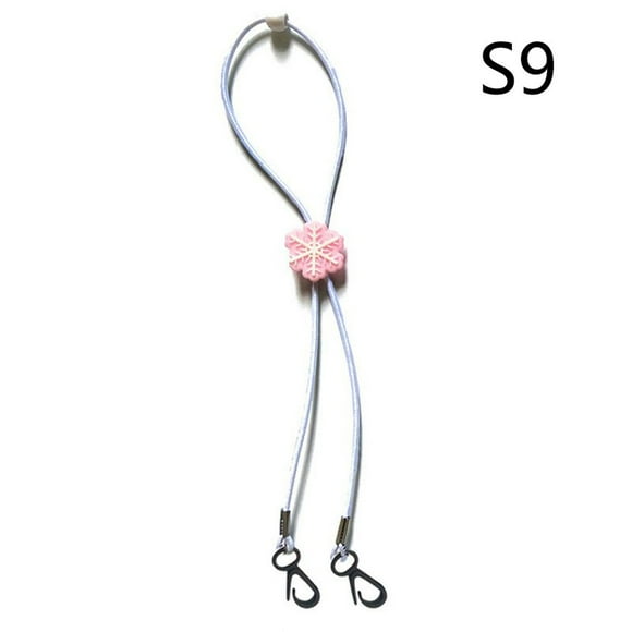 Joyoung Ceinture de Noël pour Enfant avec Cordon, Rallonge Ajustable, Anti-Perte de Cou