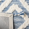 thumbnail image 5 of SAFAVIEH Kenya Arline Geometric Wool Area Rug, Navy/Ivory, 6' x 9', 5 of 5