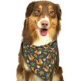thumbnail image 6 of Goofa Forest Squirrel Printing Dog Bandana ,Cat Scarf Adjustable Bib Handkerchief Accessories for Dogs Cats,Pet scarf,Pet fashion, 6 of 6