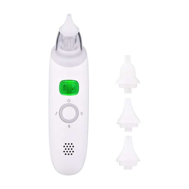 Aspirador nasal eléctrico para bebés Limpiador automático de succión nasal para bebés 3 niveles de s Abanopi Aspirador nasal
