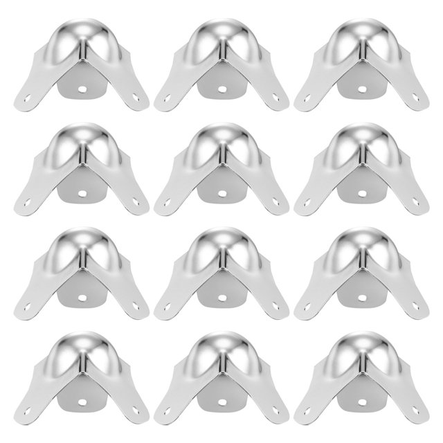 12 protectores de esquinas con bola para gabinete de vuelo, estuche de almacenamiento de vuelo.