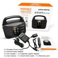 thumbnail image 5 of Alpha Digital - Portable Power Station, 155Wh/42000mAh, Rechargeable Emergency Battery - 6 Ports: A/C / USB / DC, 5 of 11