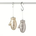 thumbnail image 4 of 5"H Sullivans Brushed Silver Mitten Christmas Ornament Set of 2, 4 of 4
