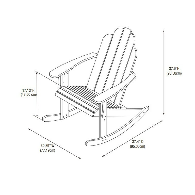 Linon adirondack rocker sale