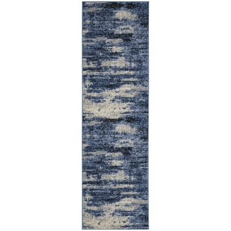 UPC: 0099446845658 | Nourison River Flow Blue/Grey 2 3  X 7 3