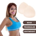 thumbnail image 3 of FUTUREORYY 5Pares Almohadillas Para Brasier Impermeables Beige Con Triangular Y Transpirable, 3 of 8