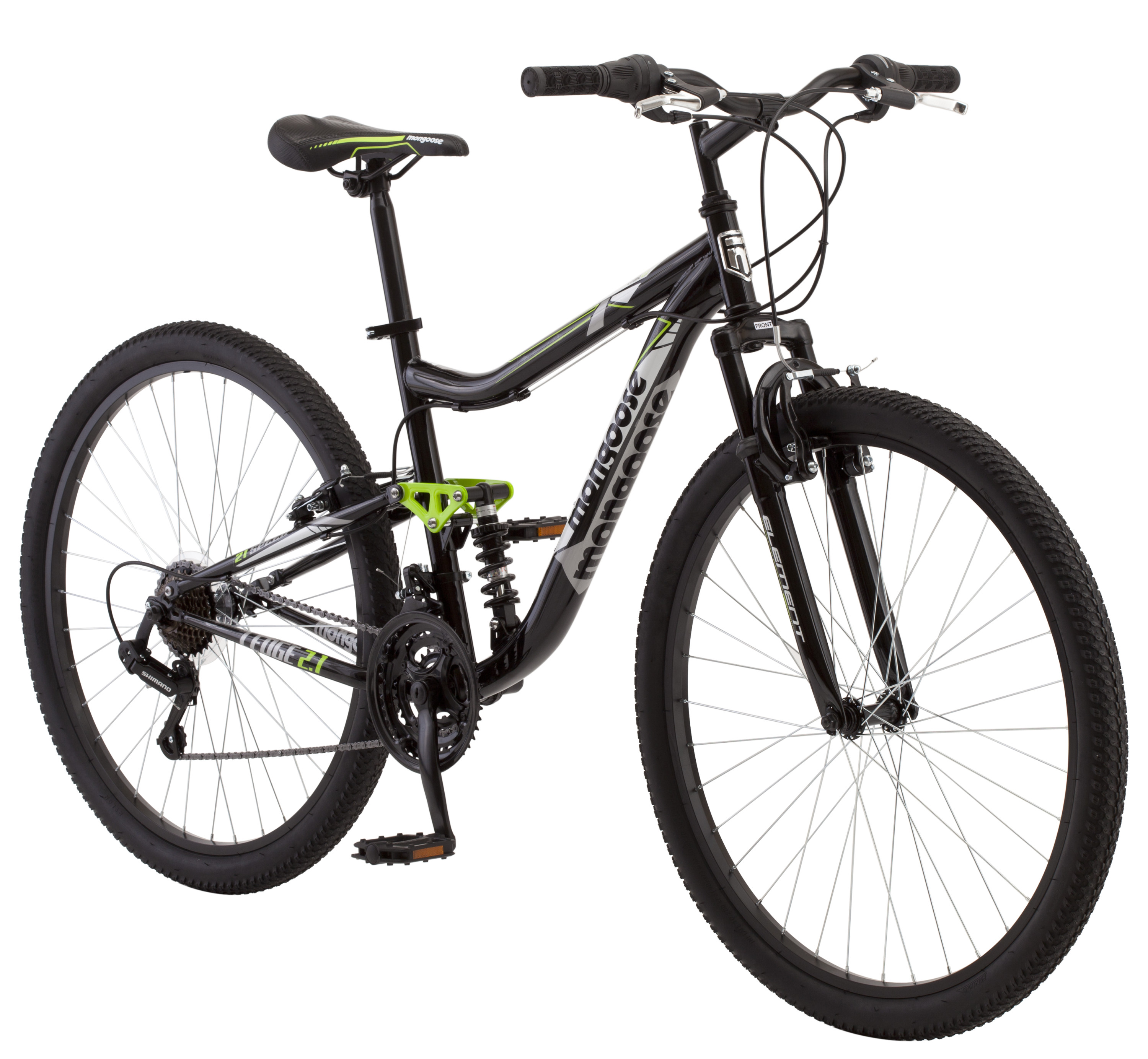 Mongoose Ledge 2.1 21 Speeds Men’s Mountain Bike with 27.5″ Wheels