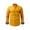 Gold, variant on JURANMO Dress Shirts for Men Business Casual Long Sleeve T Shirts Button Turndown Collar Plaid Lined Work Tops Business Formal Shirts Sales Today Clearance White XXL