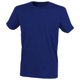 thumbnail image 1 of Skinni Fit - Camiseta elástica de manga corta Tacto suave Modelo Feel Good hombre caballero (Marino jaspeado), 1 of 2