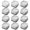 White, variant on husxh 12 Pack Adjustable Bed Risers Stackable Bed Risers (Black)