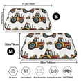 thumbnail image 3 of Haiem Cartoon Tractor Car Windshield Sun Shade - Blocks UV Rays Sun Visor Protector, Sunshade to Keep Your Vehicle Cool, Universal Fit SUV Van Sedan-Small, 3 of 7
