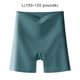 thumbnail image 5 of Minnieouse Pantalones de seguridad de seda de cintura alta 2 en 1 para mujer, medias transpirables, bragas de realce, pantalones cortos de ropa Ropa interior Verde L(100-120 kg), 5 of 6