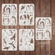 thumbnail image 2 of 4 plantillas de pingüinos de 29,7 x 21 cm (11,7 x 8,3 pulgadas). Plantillas de plástico con diseño de pingüinos antárticos. Ideales para dibujar, pintar y crear manualidades. Plantillas reutilizables., 2 of 9