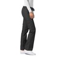 thumbnail image 2 of Adar Universal Women's Straight Leg Scrub Pants, Drawstring, Durable Poplin, Black, 2 of 7