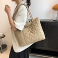 thumbnail image 2 of Bolso de hombro acolchado para mujer, bolso de mano tipo hobo, ligero, tipo tote, tipo cartera, para gimnasio, bolso de viaje, 2 of 6