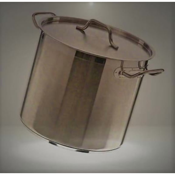 update international (sps-20) 20 qt stainless steel stock pot w/cover