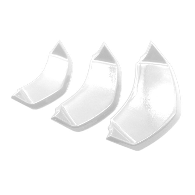 Accesorios de motocicleta, cubiertas de decoración frontal de ABS, parte decorativa colorida, accesorios de motocicleta para 150 2018-2020 - blanco Sunnimix Cubierta delantera de la motocicleta