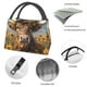 thumbnail image 4 of Balery Cute Cow Sunflower Crown A Bolsa de Aislamiento Portátil – Bolsa de Almuerzo con Forro de Aluminio Mejorado, Funda Impermeable y Fácil de Limpiar para Picnic y Caja de Almuerzo, 4 of 6