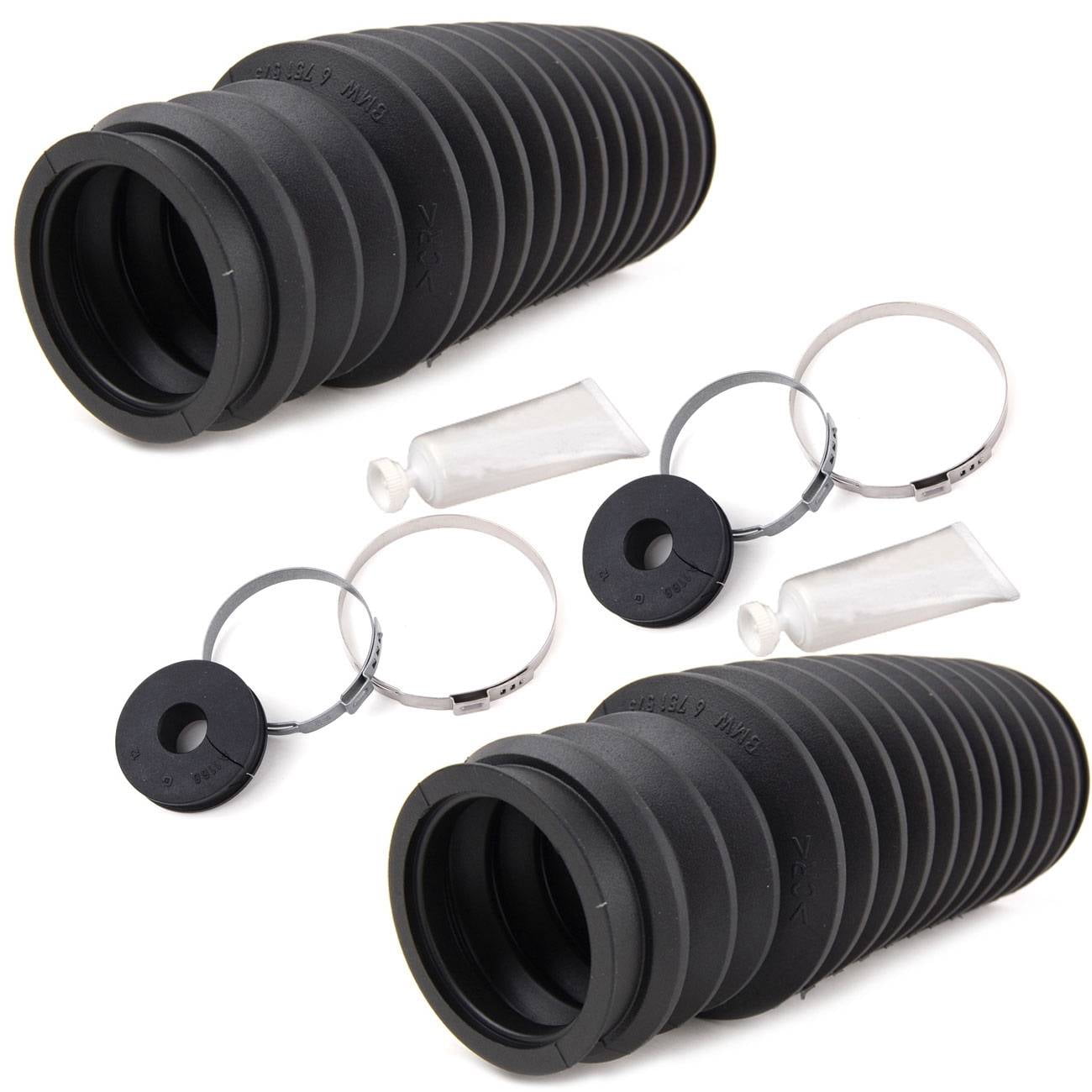 Bapmic 32131096910 Steering Rack Boot Kit for BMW E46 E85 (Pack of 2