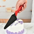 thumbnail image 6 of Travelwant 2Packs Pie Server and Cake Server Set - Serrated Spatula with Elegant Ergonomic Handles for Cutting and Serving Desserts, Brownies, Lasagna, 6 of 7