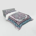 thumbnail image 3 of Ambesonne Ethnic Bedding Set 3 Pcs, Paisley Oriental, Twin, Pale Pink Purple, 3 of 3