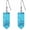 Style 18, variant on 925 Sterling Silver Moonstone/Turquoise Dangle Earrings, Heart/Bead/Flower/Teardrop Dangle Drop Earrings Jewelry for Women Mother Wife Lover