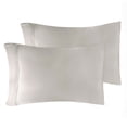 thumbnail image 2 of Superior Egyptian Cotton 300 Thread Count Pillowcases, Set of 2, King, Light Grey, 2 of 5